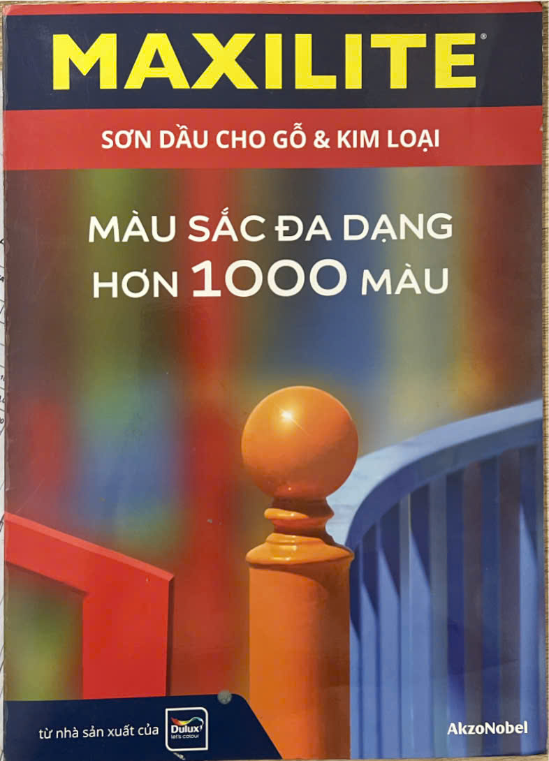 Sơn dầu cho gỗ và kim loại